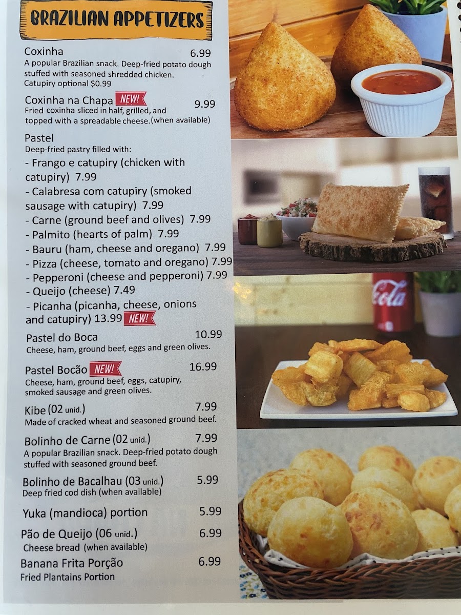 Boca Do Brasil Menu - Image 1