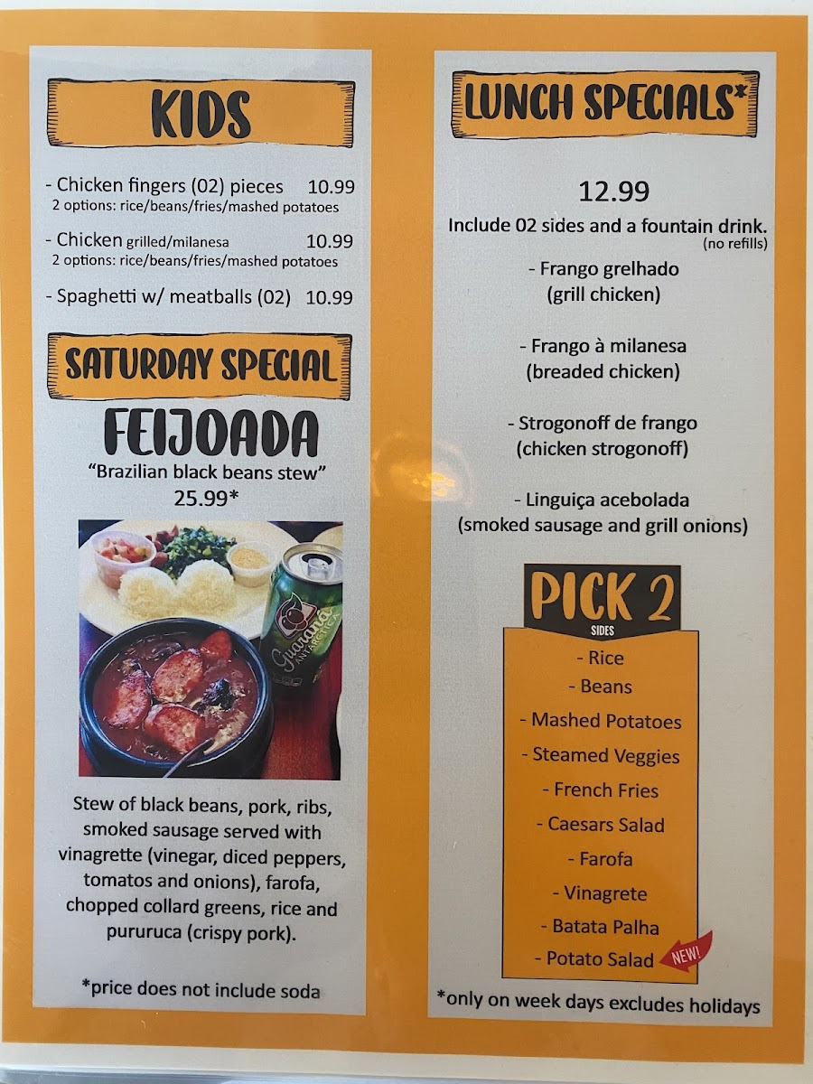 Boca Do Brasil Menu - Image 3